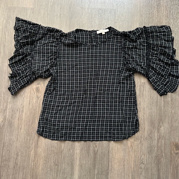 Loft Flutter Blouse - Picture 2 of 6